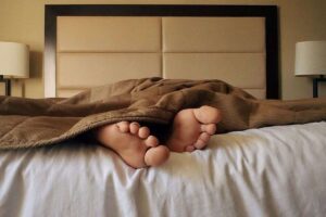 Piedi a letto